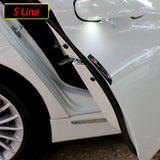 Audi Sline Car Door Protection Sticker Anti-Scratch Decal Bumper Strip