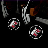 2pcs Nissan Wireless Car Welcome Door Laser Projection LED Light