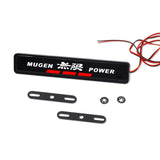 Honda Mugen Logo Car Front Hood Grille LED Light
