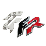 SEAT FR Logo Metal Car Front Hood Grille Emblem Bagde Rear Sticker Decal