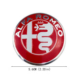 4pcs/set 56mm Alfa Romeo Car Wheel Center Hub Sticker Decal