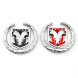 Dodge Metal Car Rear Sticker Auto Window Emblem Badge Decal
