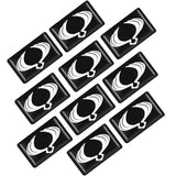 10pcs Ssang Yong Epoxy Car Armrest Button Sticker
