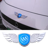Buick Logo Metal Wings Car Front Hood Bonnet Center Sticker Emblem