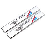 2pcs MINI Cooper Logo Car Fender Side Emblem Badge Sticker