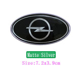 Opel Elliptical Metal Car Window Sticker Emblem Badge Decal