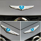 Renault Metal Wings Car Front Hood Sticker Emblem Badge Decal