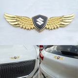 Suzuki Metal Wings Car Front Sticker Emblem Badge Decal