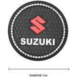 2PCS Suzuki Diamond Car Water Coaster Cup Mat
