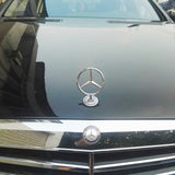 Mercedes Benz Angle Wings Metal Car Front Hood Bonnet Sticker Emblem Badge