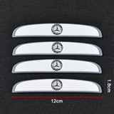4pcs/set Mercedes Benz Car Door Mirror Side Anti Collision Sticker Bumper Strips