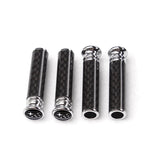 4pcs/set Subaru STI Logo Carbon Fiber Car Door Bolt Lock Pins Gate Lock Screws