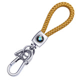 BMW Braided Rope Car Keychain Keyring Pendant