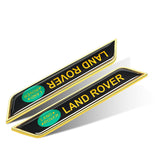 2pcs Land Rover Logo Car Fender Side Sticker Decal Emblem Badge