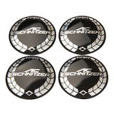 4pcs 56mm BMW M Power Alpina AC Hamann Hartge Car Wheel Center Hub Cap Sticker Decal