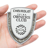 Chevrolet Metal Shield Car Rear Sticker Auto Window Emblem Badge Decal
