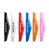 6pcs Acura TPU Car Door Anti-collision Protective Stickers Bumper Strip Decal