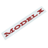 Tesla ModelX Letter ABS Car Rear Sticker Decal Emblem Badge