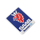 SAAB Aluminum Alloy Car Body Sticker Nameplate Rear Emblem Badge Decal