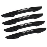 4pcs/set Lexus Car Door Protection Bumper Strip Anti Scratch Sticker