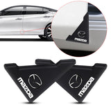 2PCS Mazda Car Door Corner Edge Cover Anti-Scratch Protective Sticker