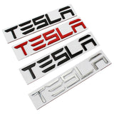 Tesla Metal Car Rear Sticker Emblem Badge Decal