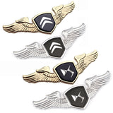 Citroen DS Metal Wings Car Front Hood Sticker Emblem Badge