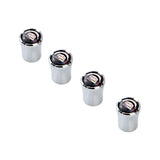 4pcs/set Cadillac Logo Car Air Valve Stem Caps Auto Tyre Valve Covers