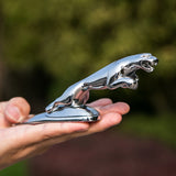 Jaguar Angle Wings Metal Car Front Hood Bonnet Sticker Emblem Badge
