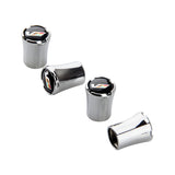 4pcs/set Cadillac Logo Car Air Valve Stem Caps Auto Tyre Valve Covers