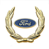 Ford Wheat Metal Car Window Sticker Emblem Badge Decal