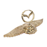 Mazda Angle Wings Metal Car Front Hood Bonnet Sticker Emblem Badge