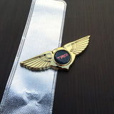 Toyota TRD Angle Wings Metal Car Front Center Sticker Grille Emblem