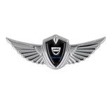Dacia Logo 3D Metal Wing Car Emblem Sticker Badge Decal
