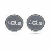 2pcs Audi A1 A2 A3 A4 Q1 Q2 Q3 Q4 S4 S5 S6 S7 Logo Car Water Coasters 7-color LED Light Cup Mat Holder