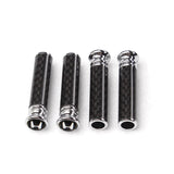 4pcs/set Honda Mugen Logo Carbon Fiber Car Door Bolt Lock Pins Gate Lock Screws