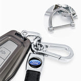 Ford PU Leather Car Logo Keyring Keychain