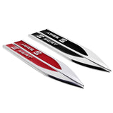2pcs/set SEAT Metal Car Fender Side Sticker Emblem Badge Decal