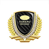 Subaru Metal Diamond Car Rear Sticker Trunk Emblem Badge Decal