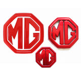 MG MG5 MG6 PRO ZS HS ABS Car Front Grille Head Emblem Rear Badge Steering Wheel Sticker Decal