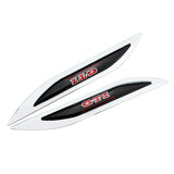 2pcs Volkswagen GTI Rline Logo Metal Car Sider Fender Sticker Emblem Badge