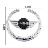 MINI Cooper Metal Car Rear Sticker Auto Window Emblem Badge Decal