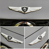 Renault Metal Wings Car Front Hood Sticker Emblem Badge Decal