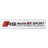 Audi Sline Quattro Aluminum Alloy Car Sticker Nameplate Emblem Badge Decal