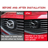 Mazda Axela Atenza CX4 CX5 CX-5 ABS Car Front Emblem Badge Rear Sticker Decal