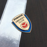 Mazda Metal Shield Car Rear Sticker Auto Window Emblem Badge Decal