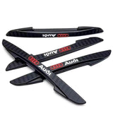 4pcs/set Audi Quattro Car Door Protection Bumper Strip Anti Scratch Sticker