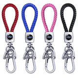 Ford Braided Rope Car Keychain Keyring Pendant