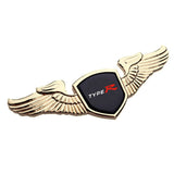 Honda Angle Wings Metal Car Front Hood Bonnet Sticker Emblem Badge