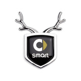 Mercedes Benz Smart ABS Deer Car Rear Sticker Shield Trunk Emblem Badge Decal